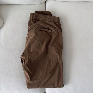 Zara brown chino trousers Size 32"